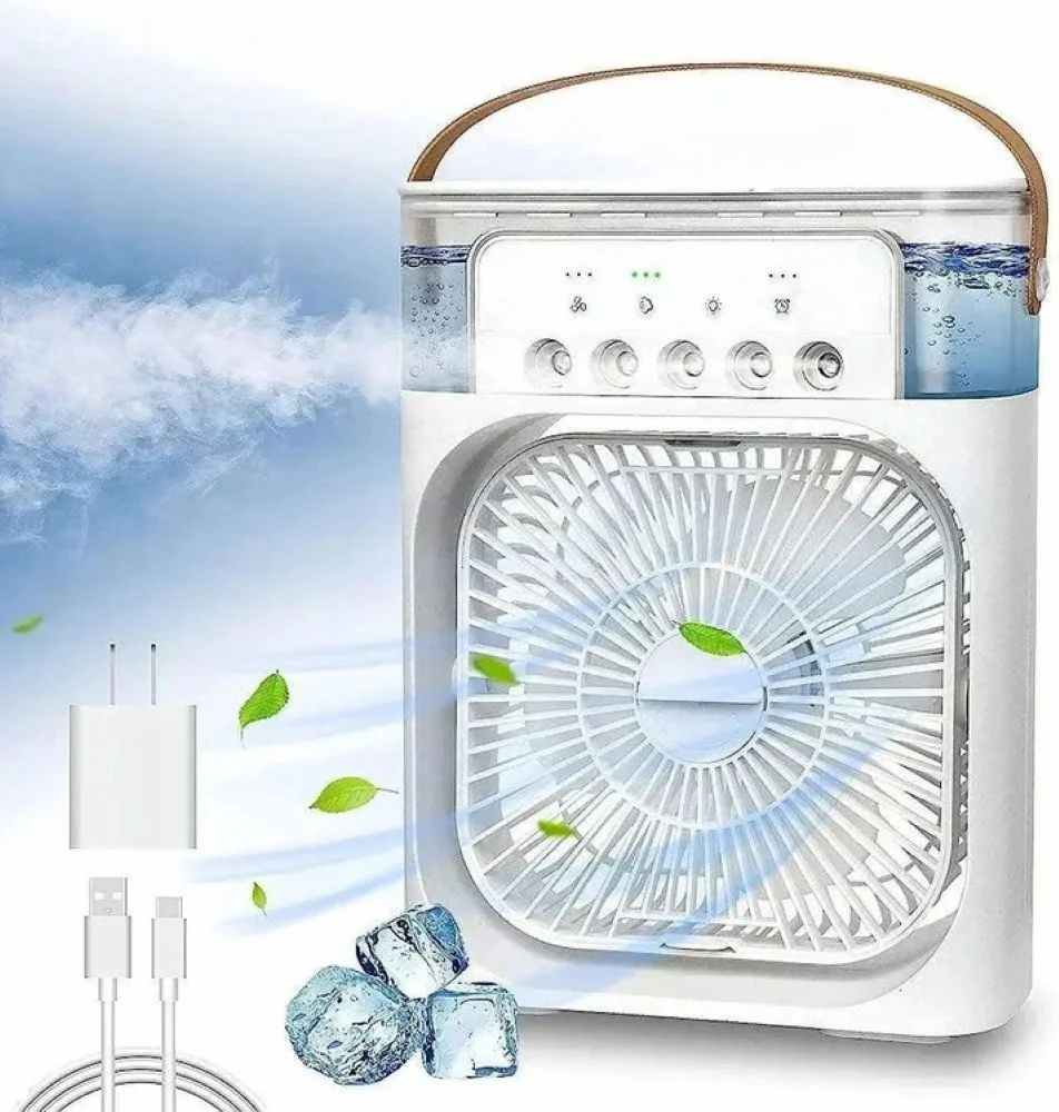 CHILL ON THE GO! PORTABLE AIR COOLER & HUMIDIFIER
