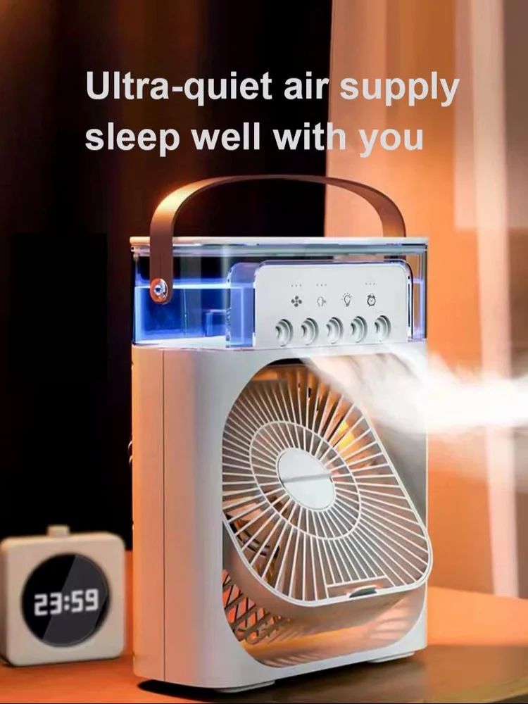 CHILL ON THE GO! PORTABLE AIR COOLER & HUMIDIFIER