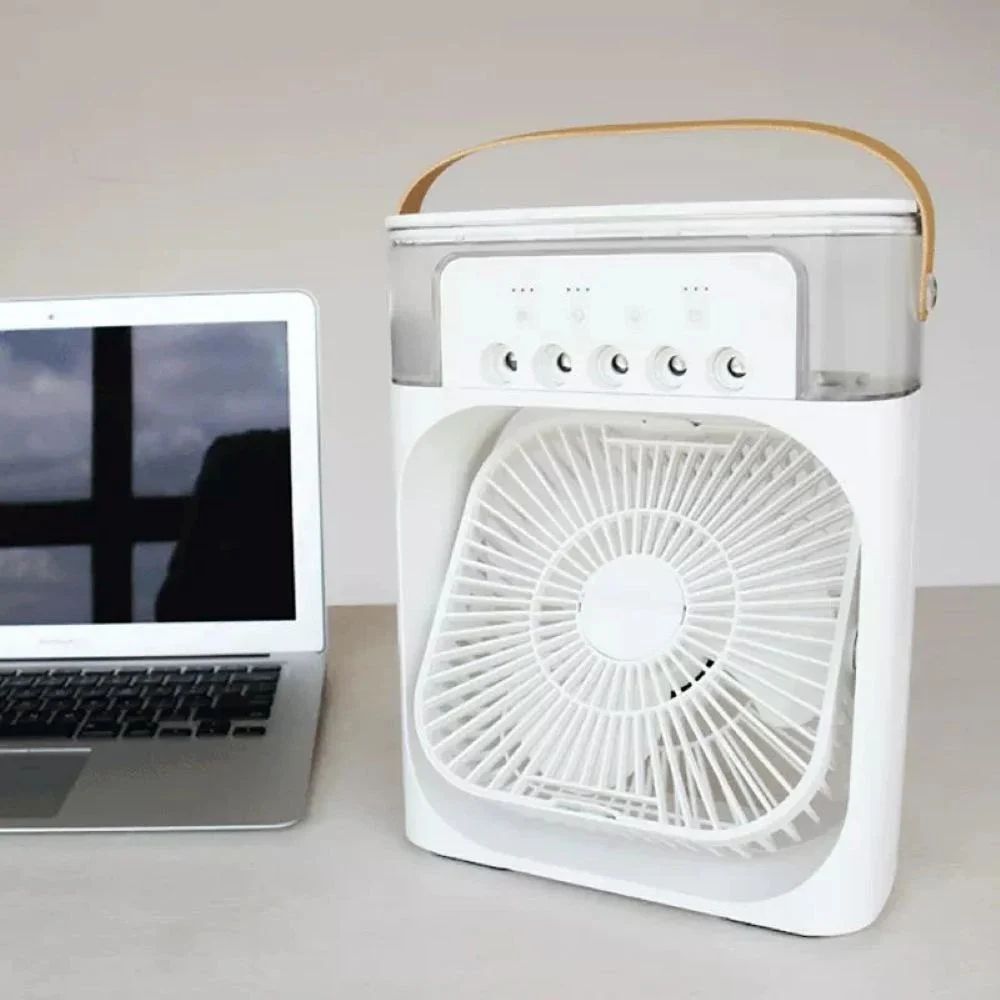 CHILL ON THE GO! PORTABLE AIR COOLER & HUMIDIFIER