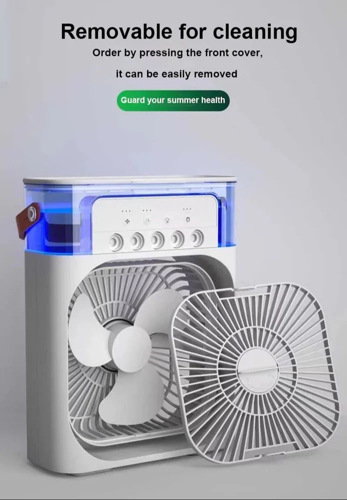 CHILL ON THE GO! PORTABLE AIR COOLER & HUMIDIFIER